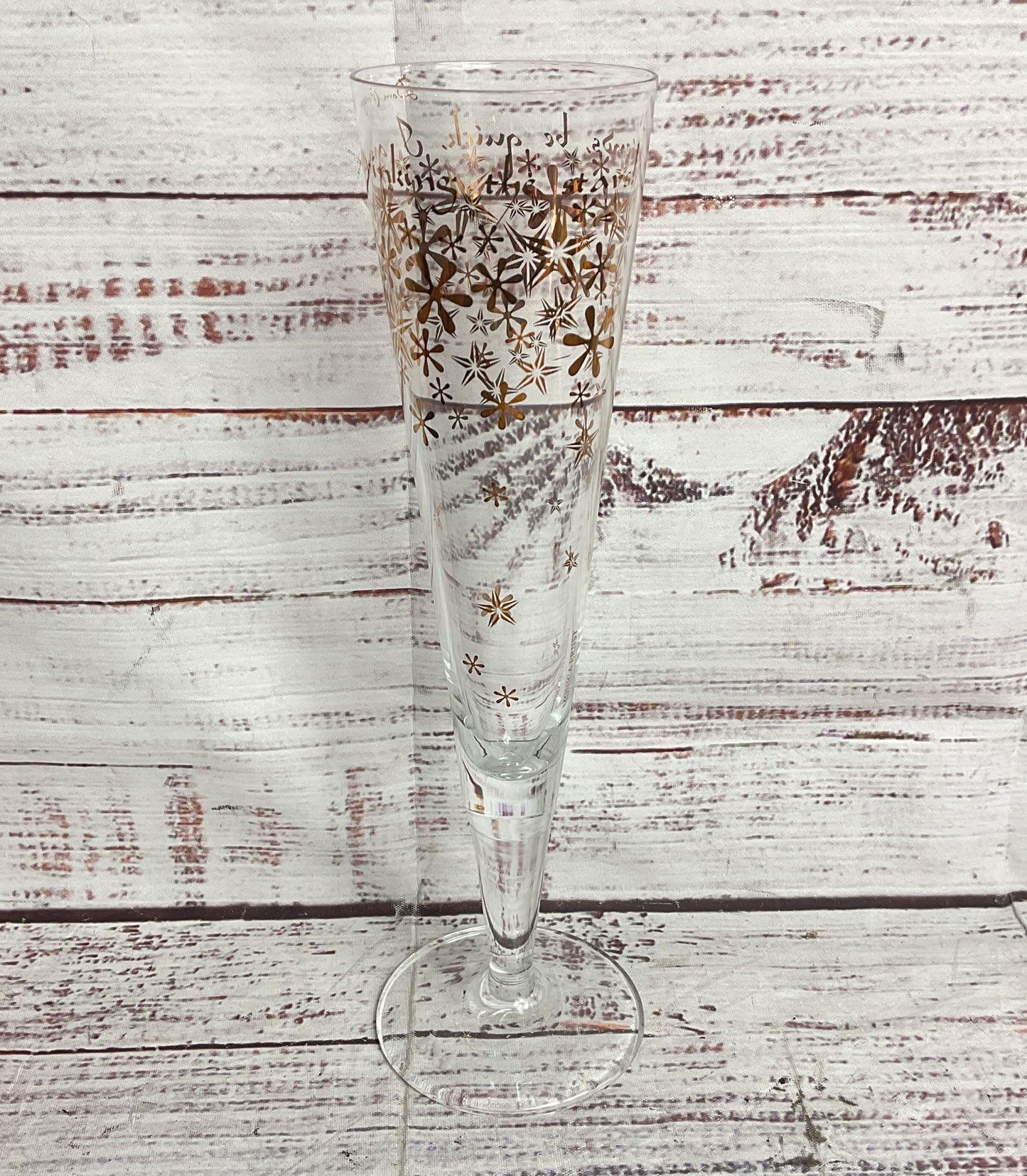 Ritzenhoff Goldnacht Champus Champagne Glass Clear