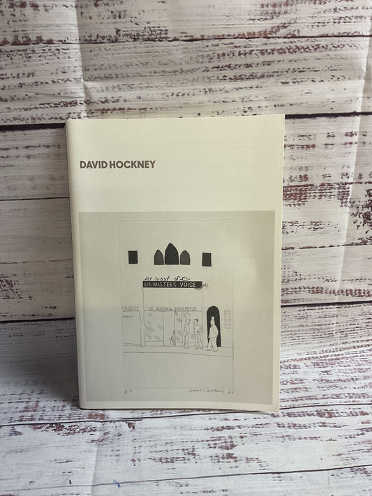 David Hockney Seoul Blank Sketchbook