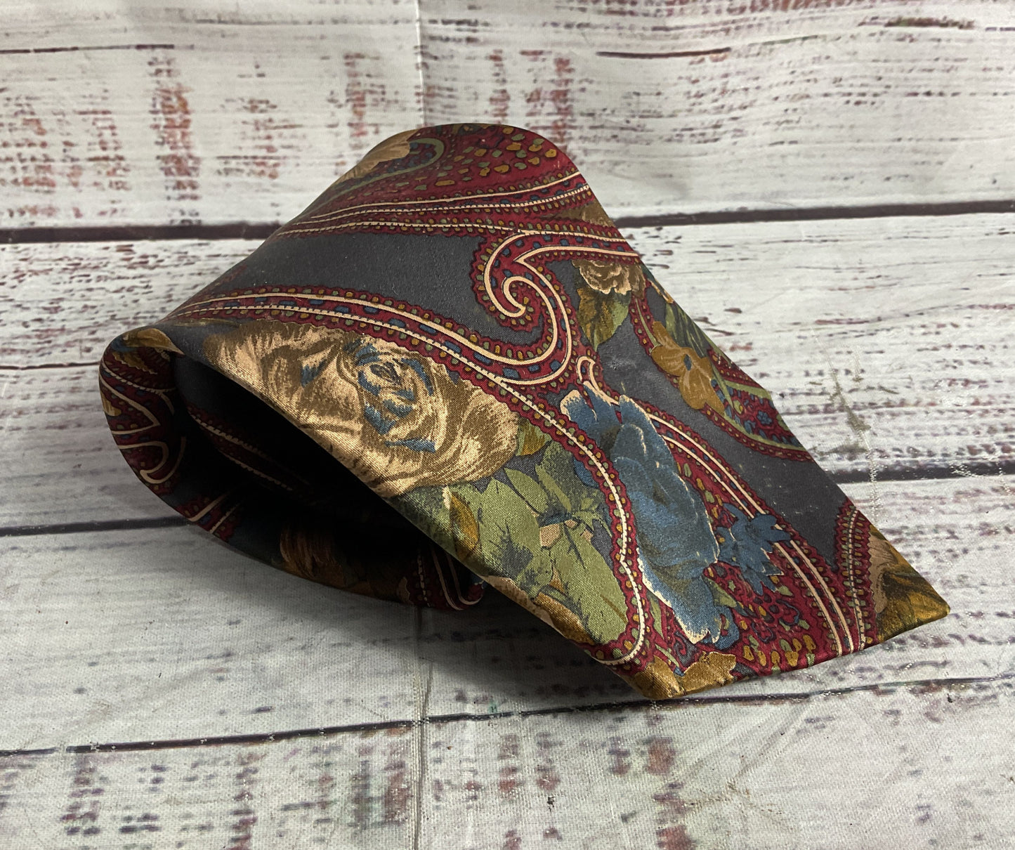 Bill Blass Lot of 4 Multicolor Ties OS