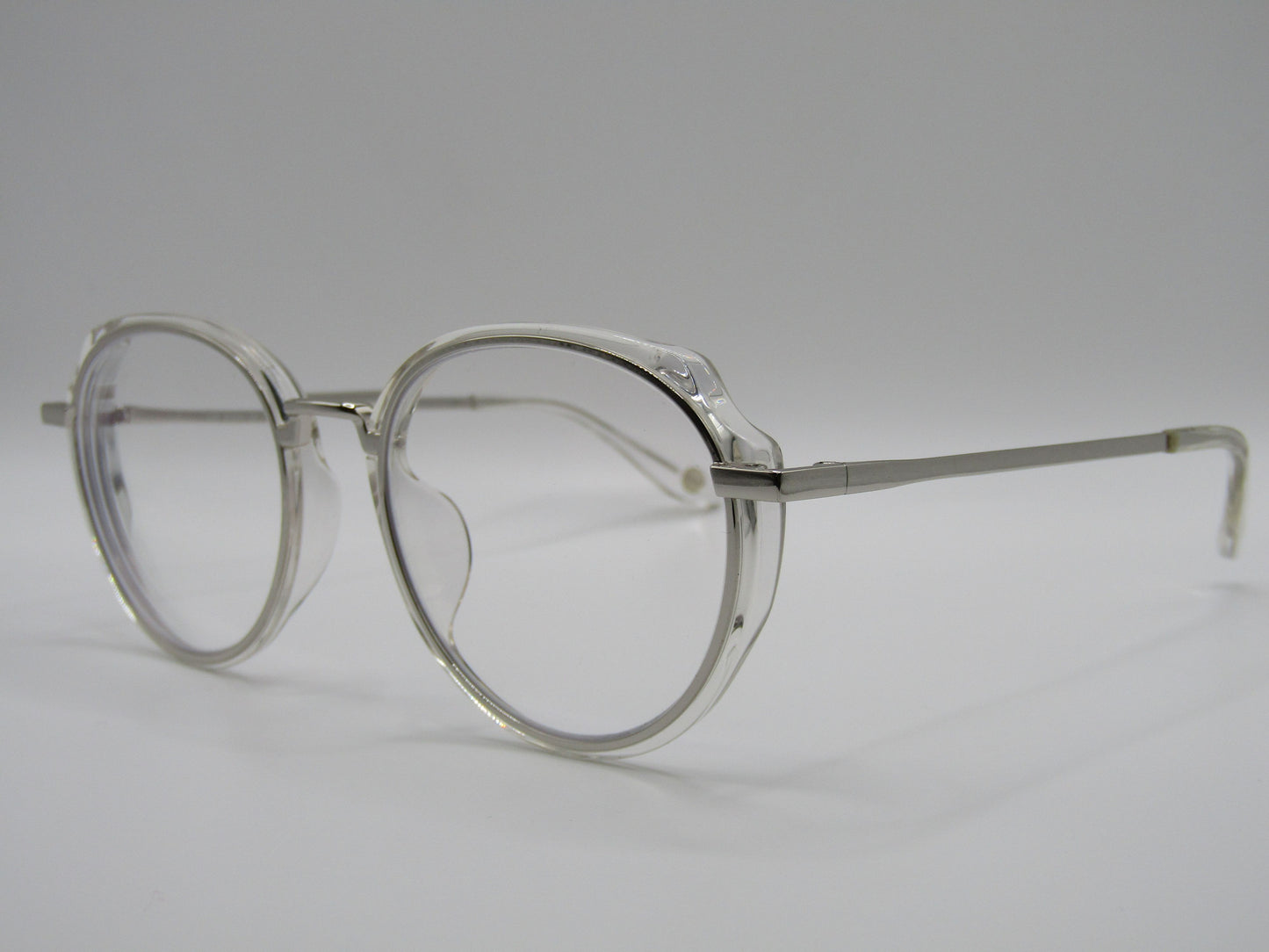 Fysh 3660 Round Clear Eyeglasses Frame