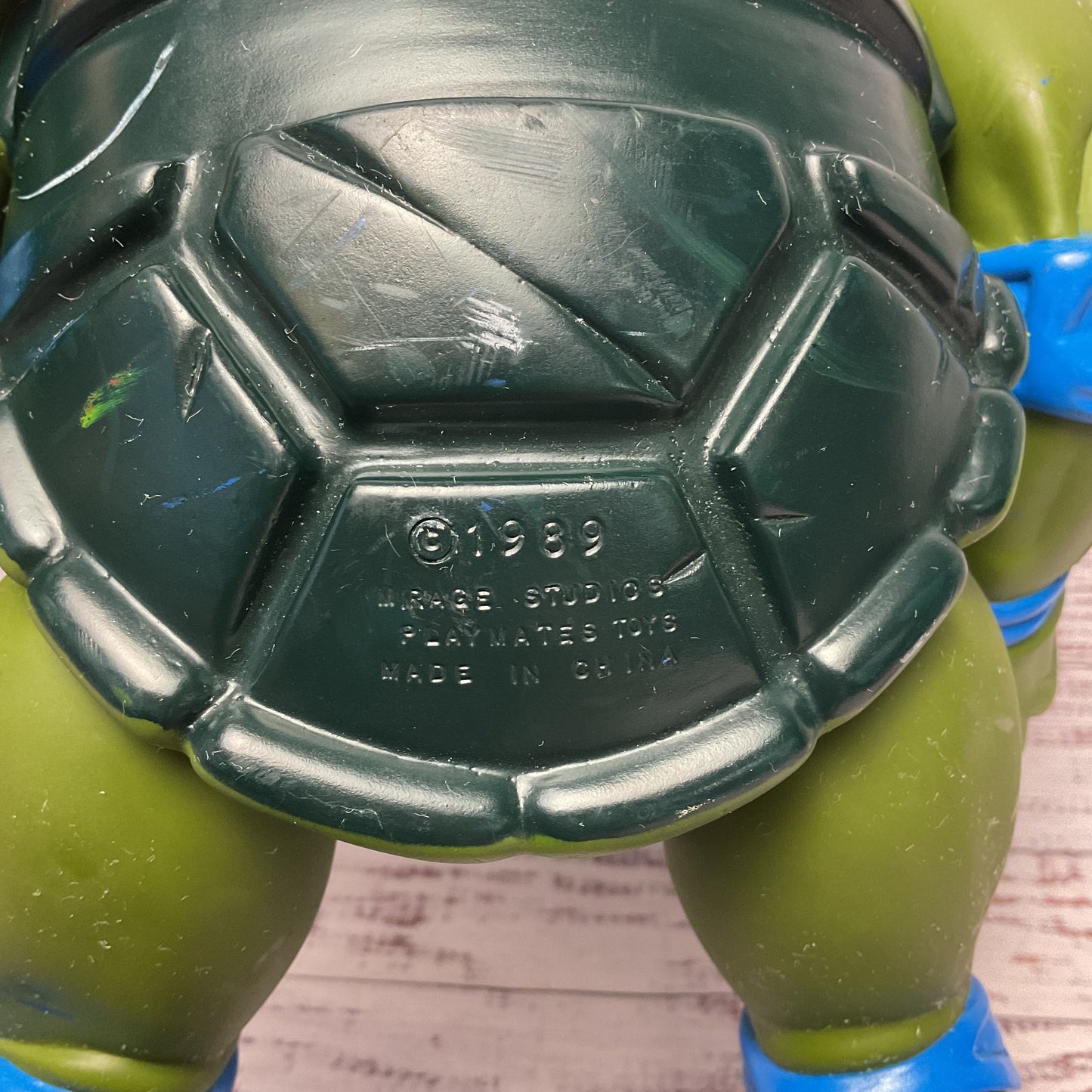 Playmates Toys Tmnt Leonardo Action Figure 14" Vintage 1989