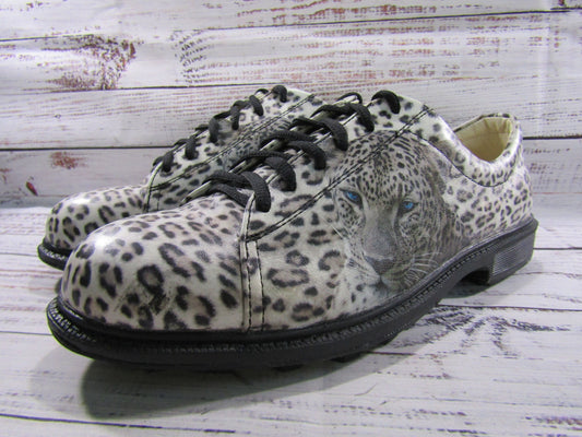 Icon Jolie Women's Multicolor Snow Leopard Print Sneakers Size 11