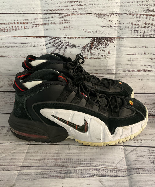Nike Air Max Penny Sneakers Black Boys 7Y