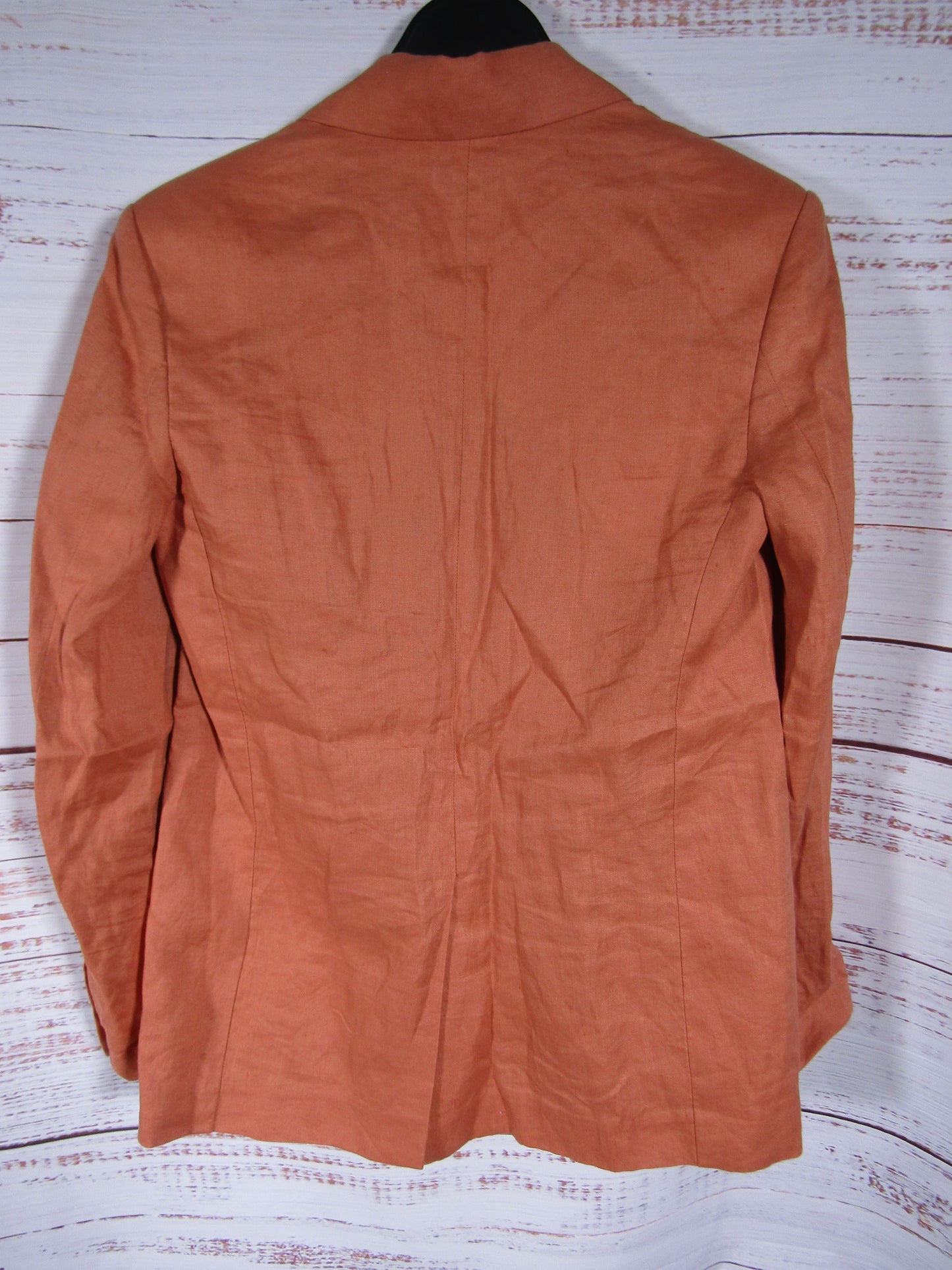 A.L.C. Arden Women's Orange Linen Blend Blazer Jacket Size 2