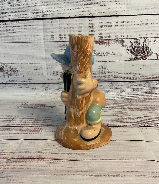 Evan K. Shaw Ceramic Elmer Fudd Figurine Vase