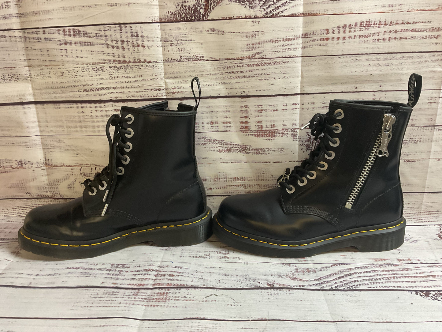 Dr. Martens Black Zip Up Boot 6M/7L
