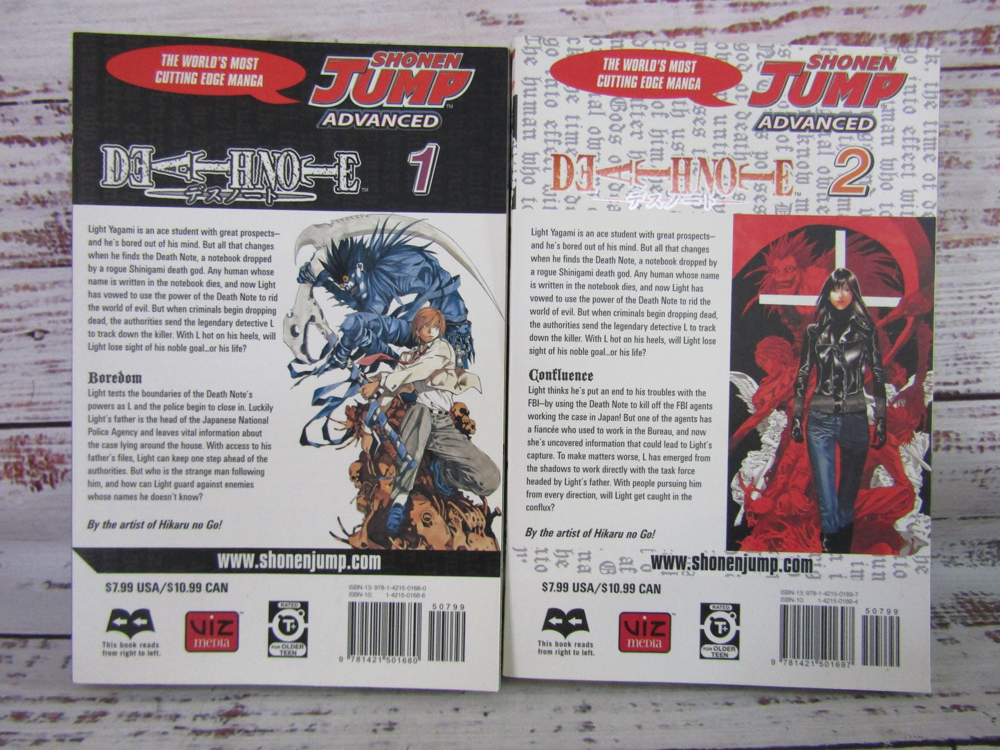 Death Note English Manga Volume 1-7