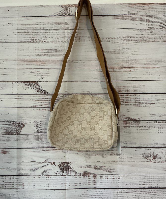 NWT Women's Jordan Brown/Beige Crossbody bag