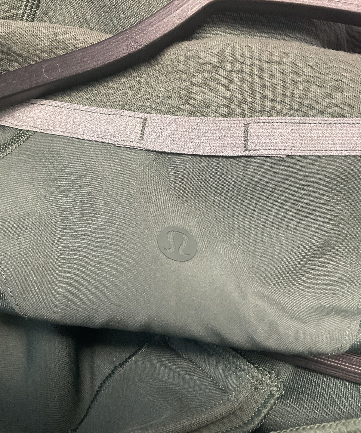 Lululemon Spacer Sage Green Textured Anorak Jacket - Size L