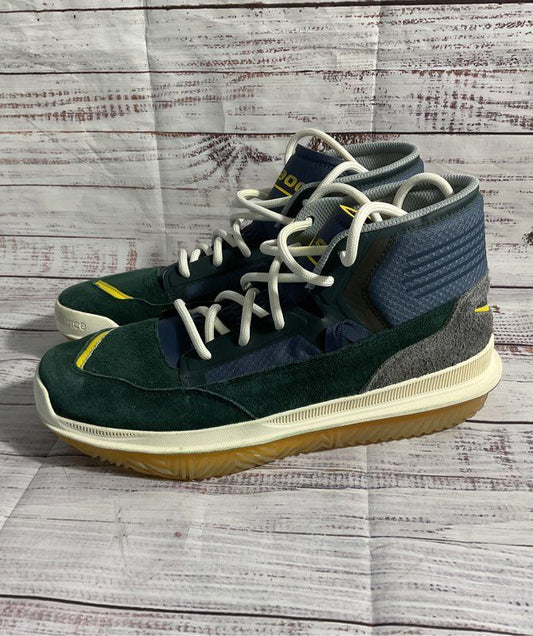 New Balance Men's Shoe BB9000E1 Green Blue Kawhi Leonard Basketball Hi Top 10.5