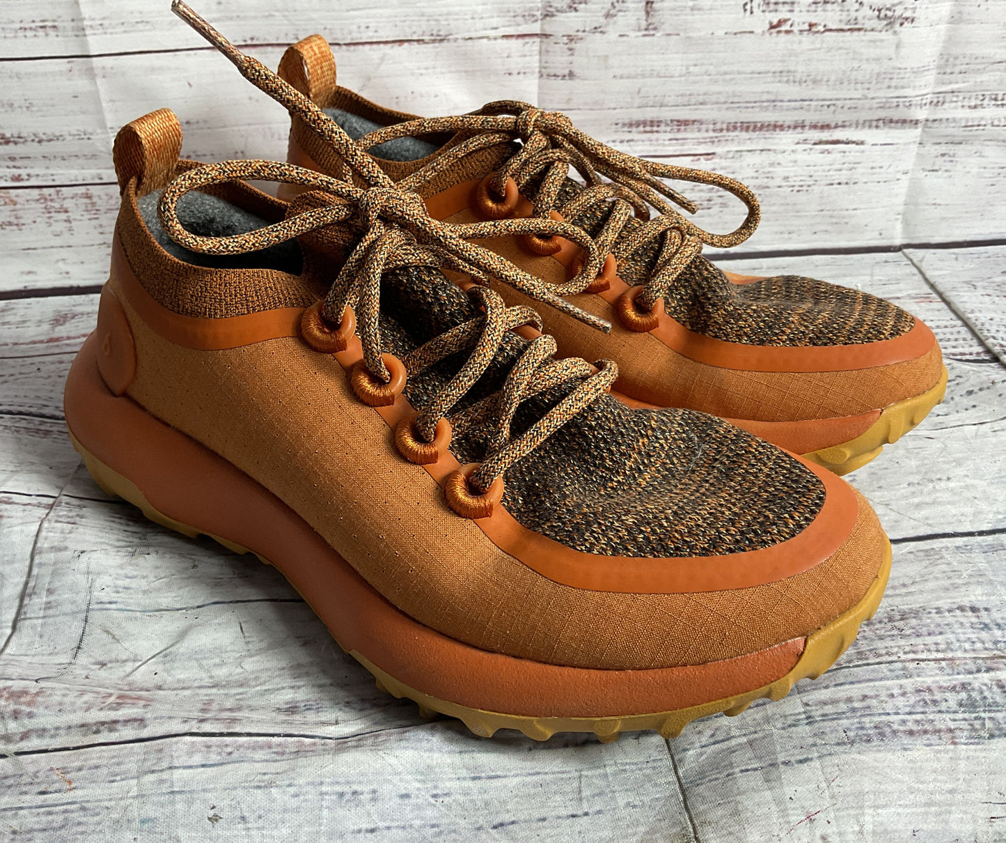 AllBirds Trail Runners SWT Sneakers Honey Rust 7