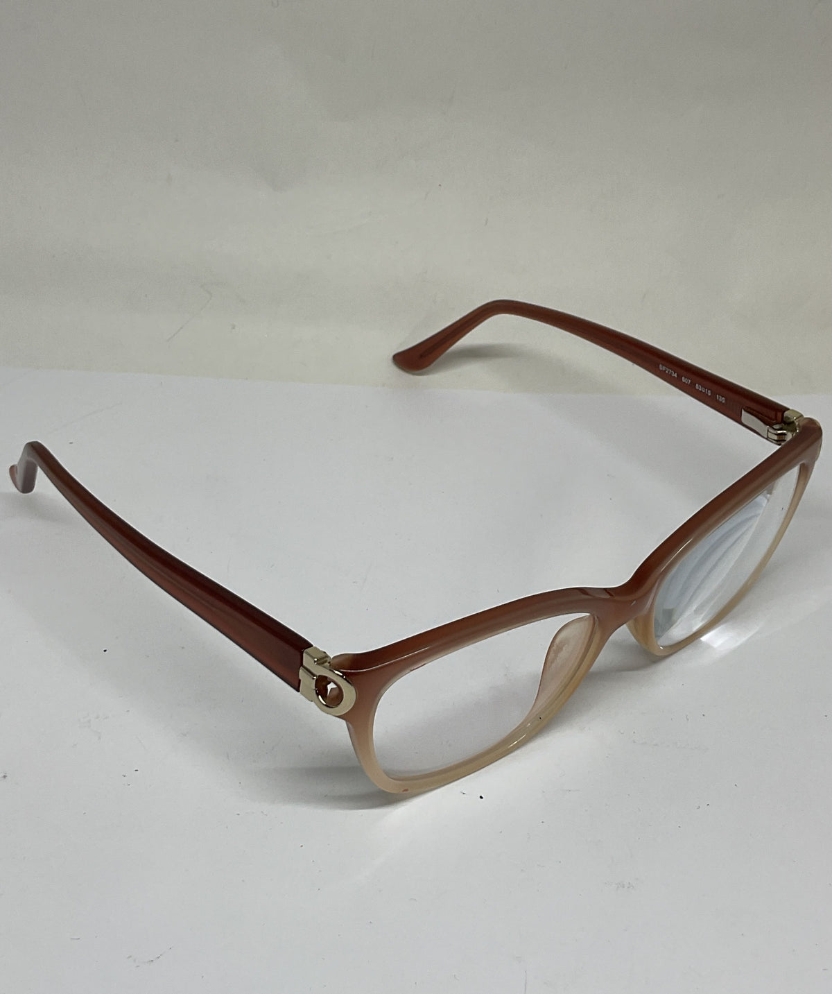 Salvatore Ferragamo SF2734 Brown Eyeglasses Frames - Size 135 Italy