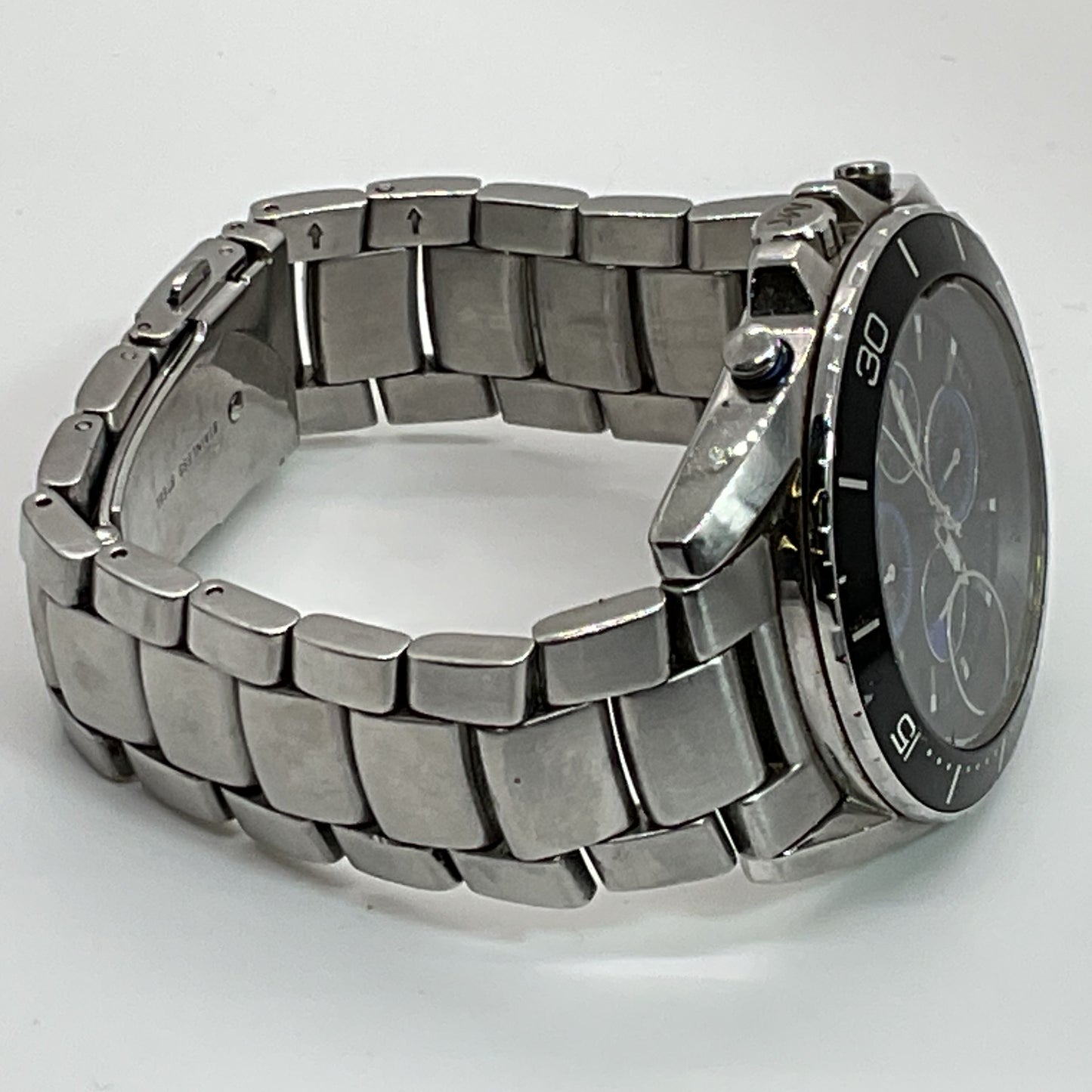 MICHAEL KORS MK-8462 Men's Jetmaster Chronograph Watch- 7.5" (NEEDS BATTERY)
