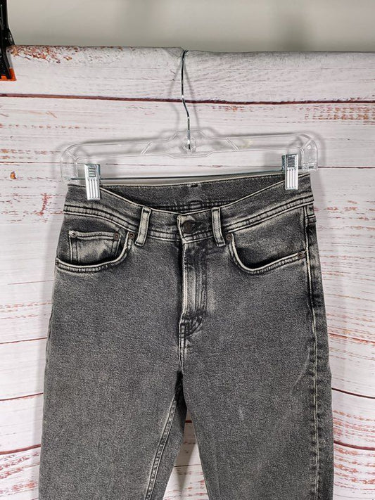Acne Studios Women's Black Wash Jeans Size 26x26 Straight