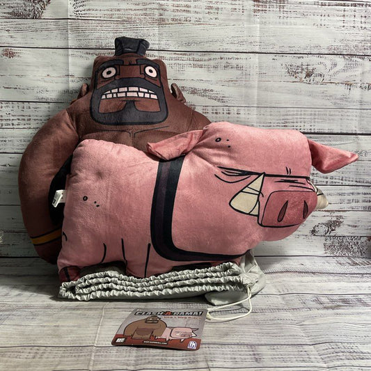 NWT Clash Of Clans Hog Rider & Hog Plush Stuffed Animal Clash-A-Rama