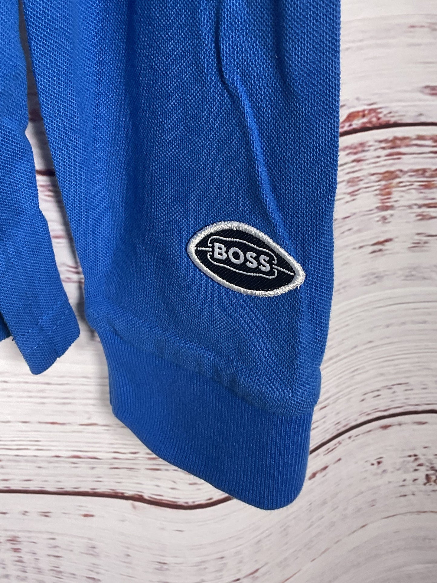 Hugo Boss Blue Long Sleeve - Size M