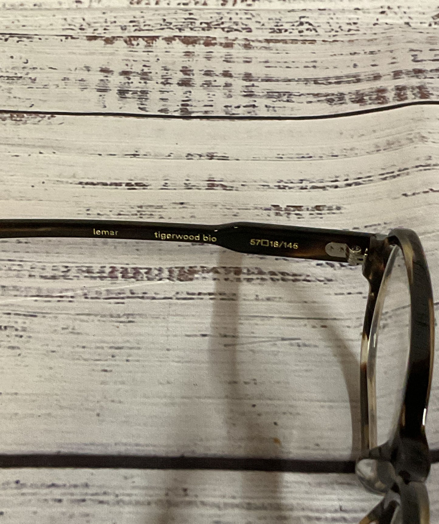 Ace & Tate Tortoise Eyeglasses Frame Only Tigerwood Bio 146