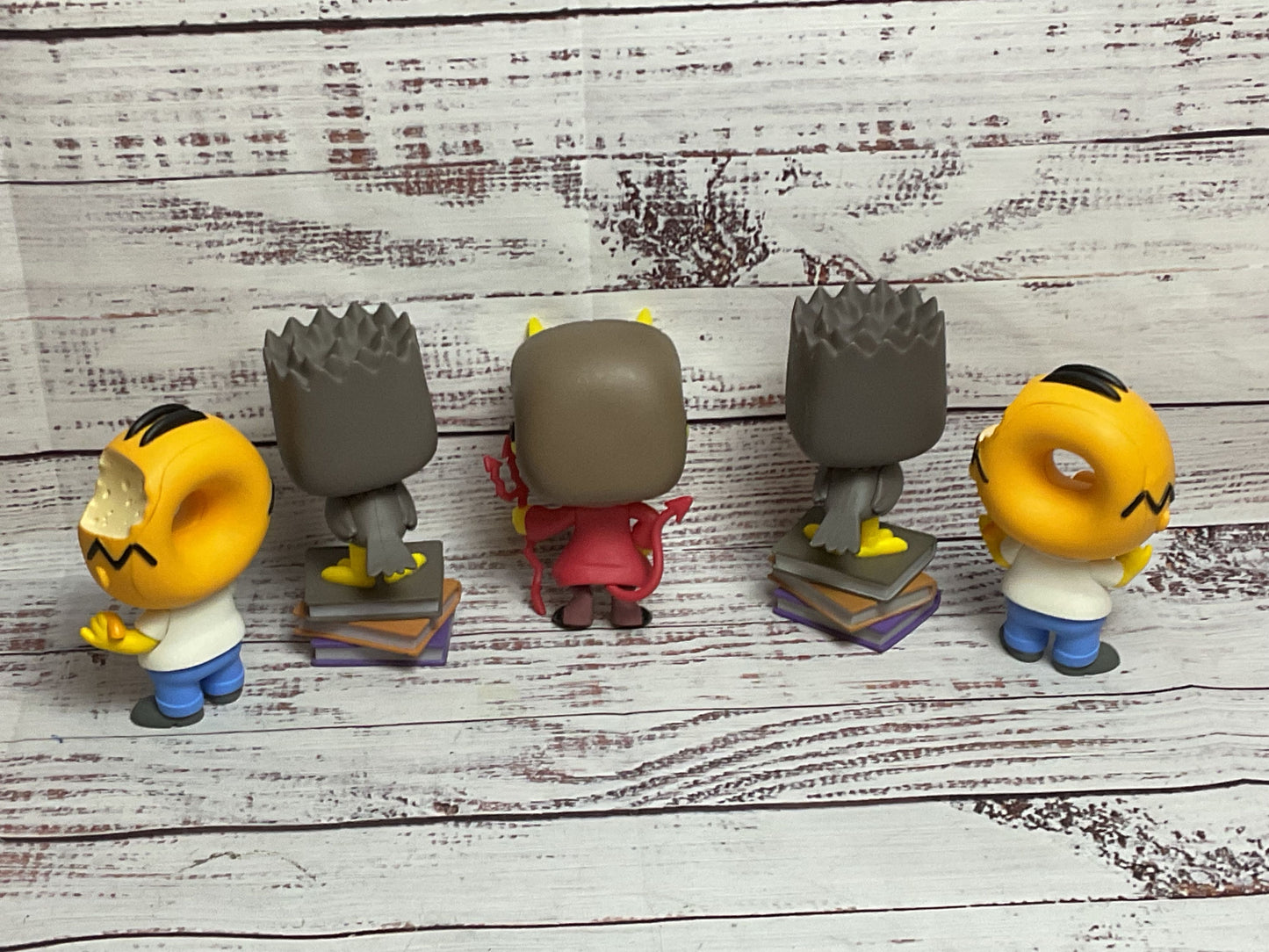 Set of 5 Funko Pop! The Simpsons Figurines (WITHOUT BOXES)