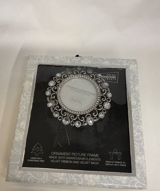 Swarovski Ornament Picture Frame 2x2"