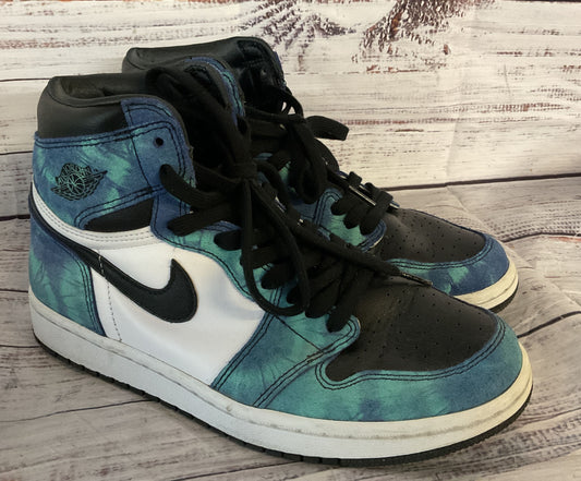 Nike Jordan 1 Retro High Tie Dye Sneakers Multicolor 8