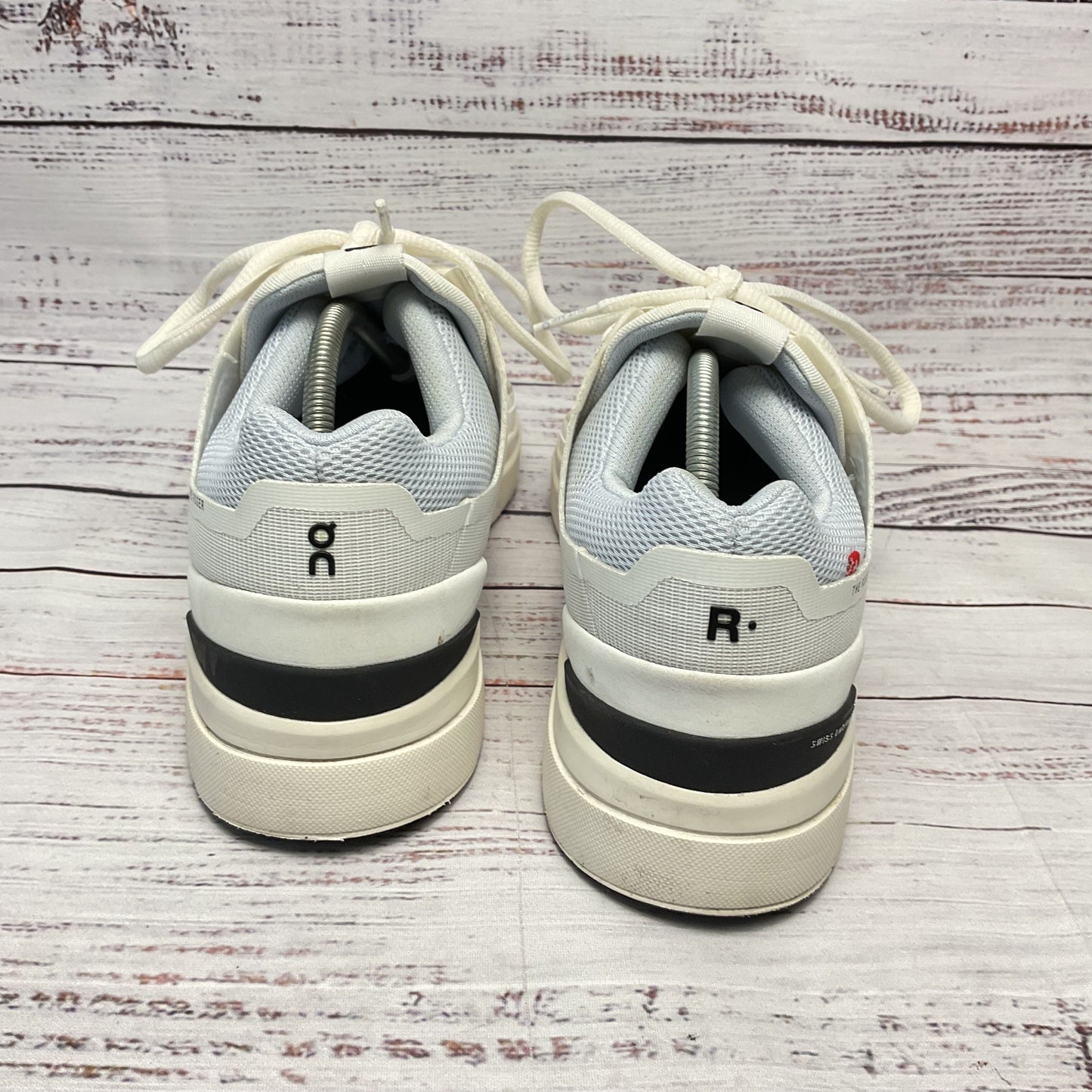 On Cloud The Roger Spin White Sneaker Shoe Women 8.5