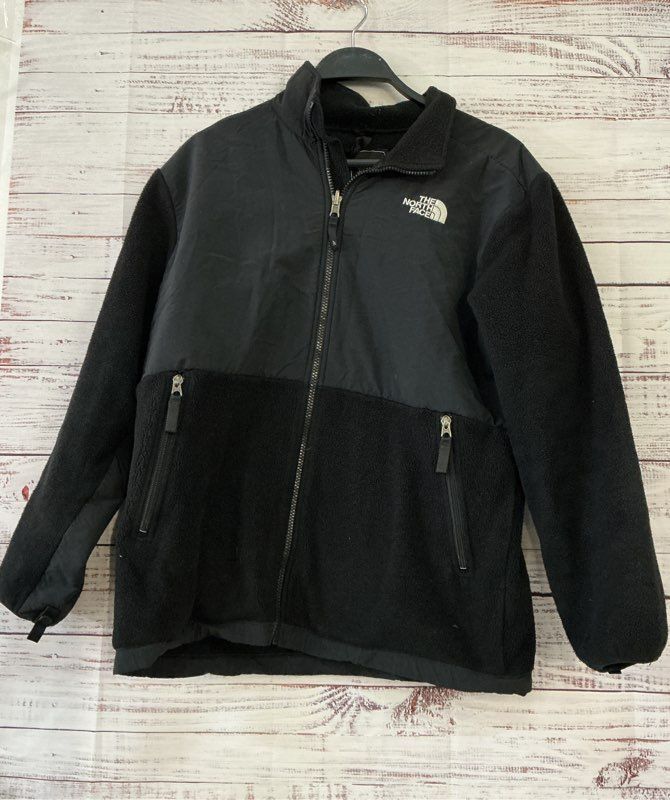 Boy's The North Face Black Fleece & Nylon Jacket Size XL