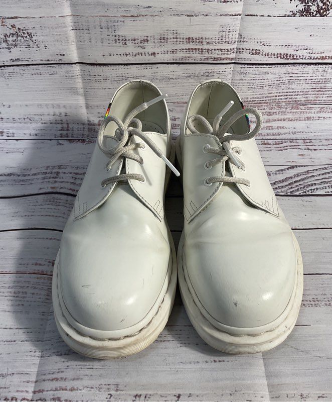 Dr. Martens 1461 For Pride Smooth Leather Oxford White Unisex 8W/7M LA004