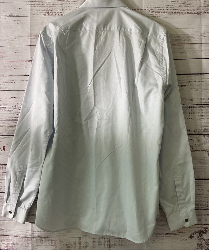 Men's The Kooples Light Blue Classic Button Down Cotton Shirt Size M Retail $215
