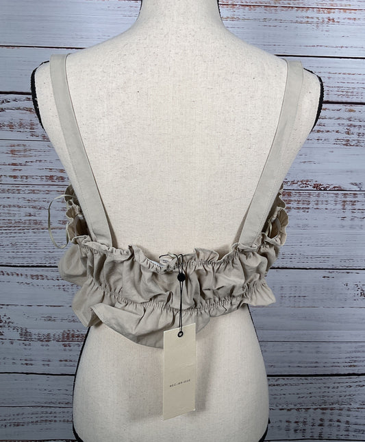 Bec+Bridge beige Crop Top - Size Medium