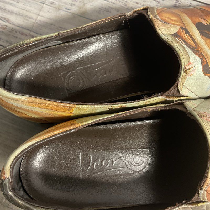 Jeon Botticelli Wearable Art Slip On Loafer Casual Shoe Women's Size 5