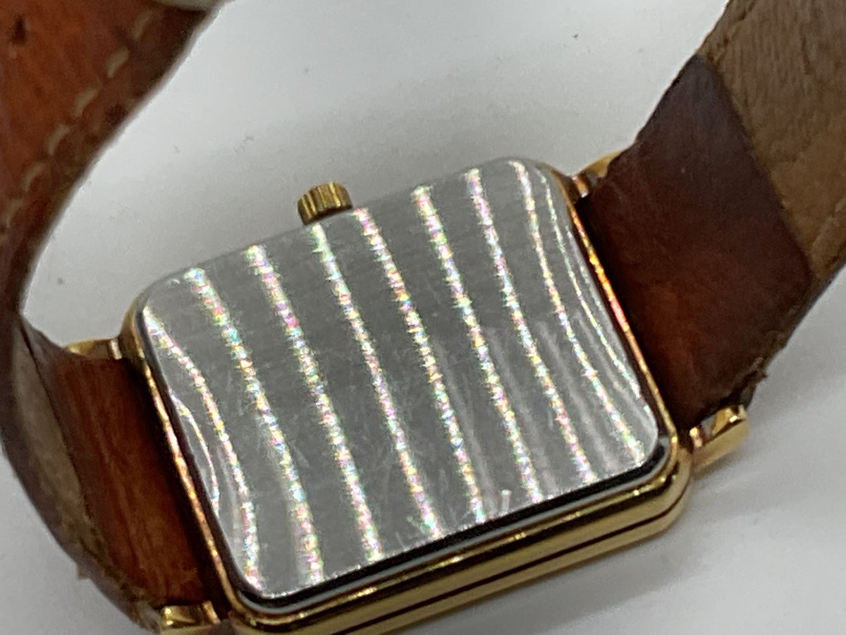 VTG. J.B. CHAMPION Women's Gold Tone Watch- NEEDS BATTERY