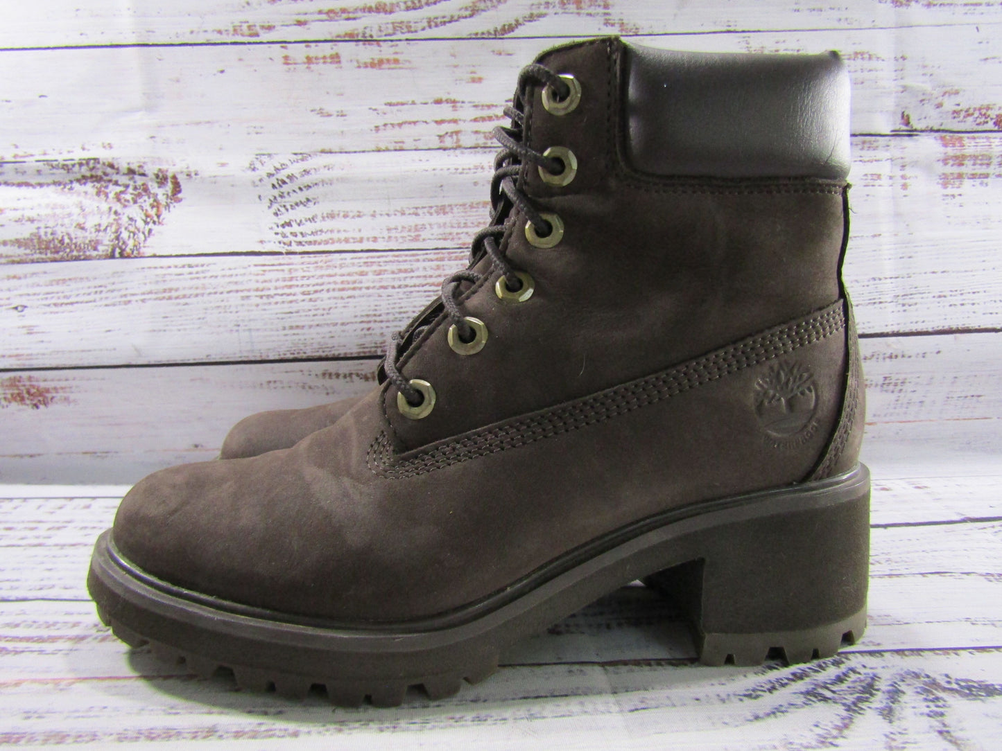 Timberland Kinsley Women's Brown Suede Ankle Boots Size 6