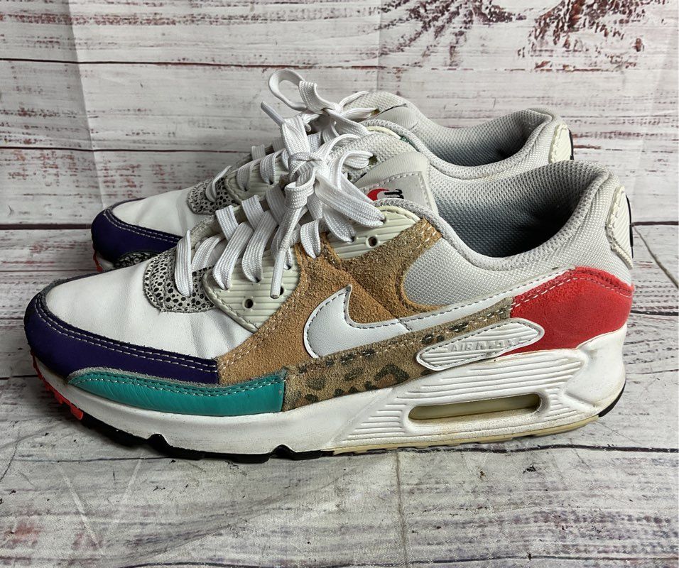 Nike Air Max 90 SE Safari Sneakers Multicolor 7.5