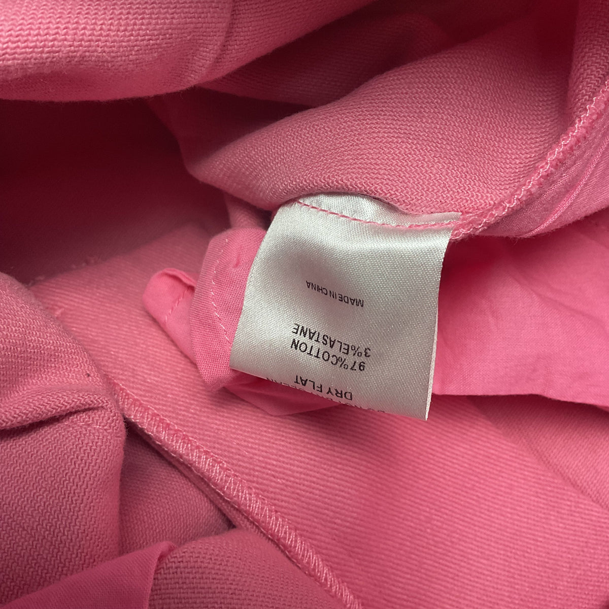 Guizio Pink Many Pocket Cotton Cargo Pants - Size S