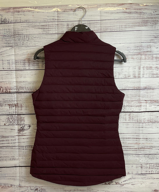 Lululemon Maroon Puffer Vest - Women's Size 4