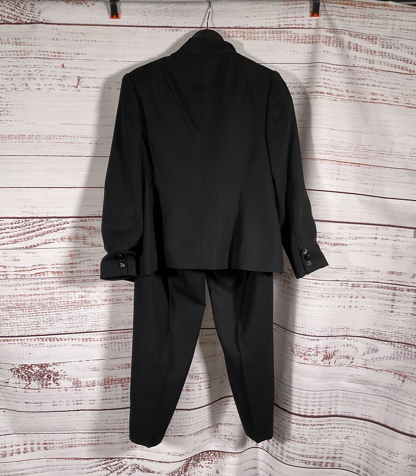 Wendy Harrison Beverly Hills Vintage Women's Pant Suit Black