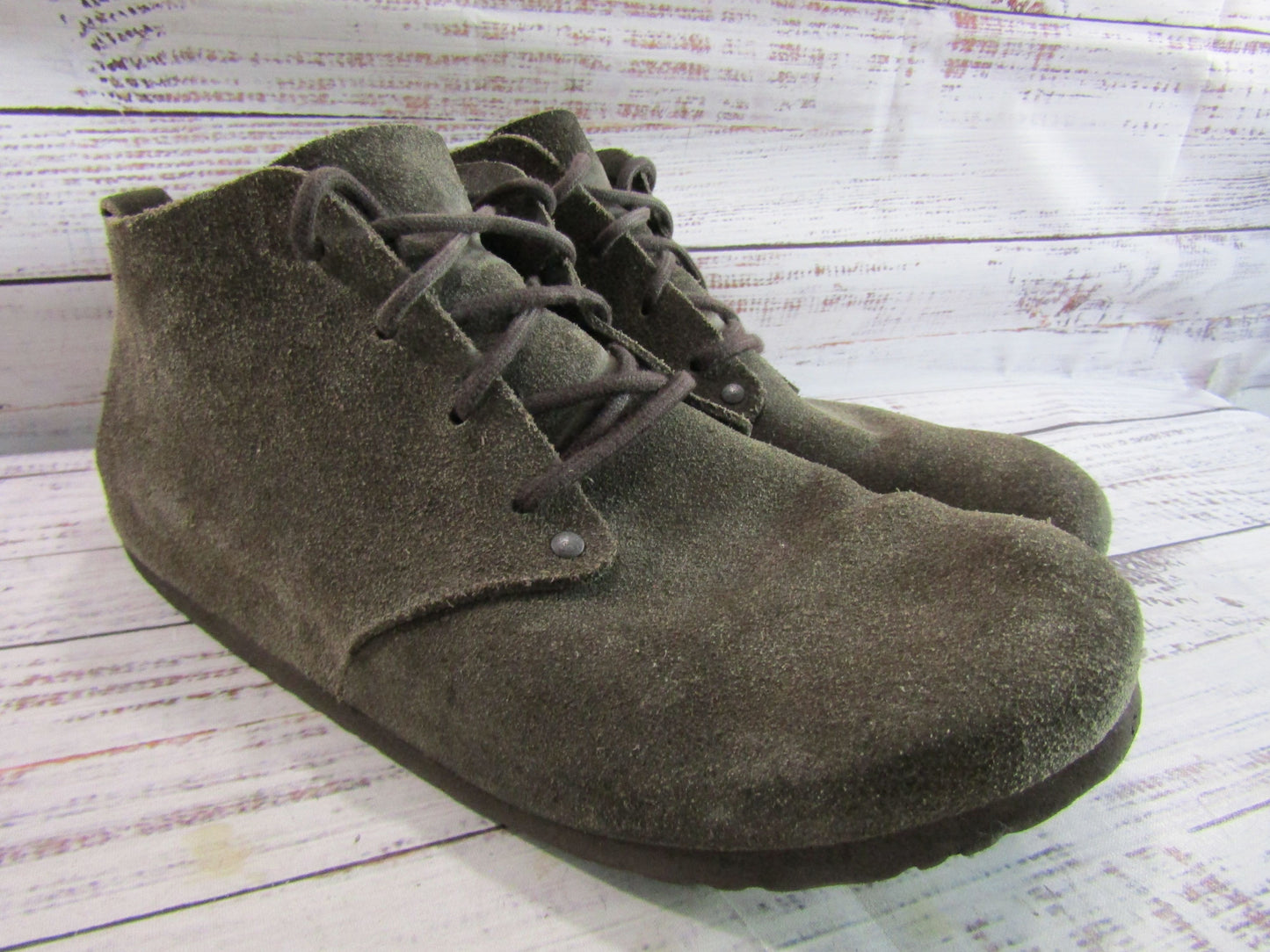 Birkenstock Dundee Men's Brown Suede Chukka Boots Size 9