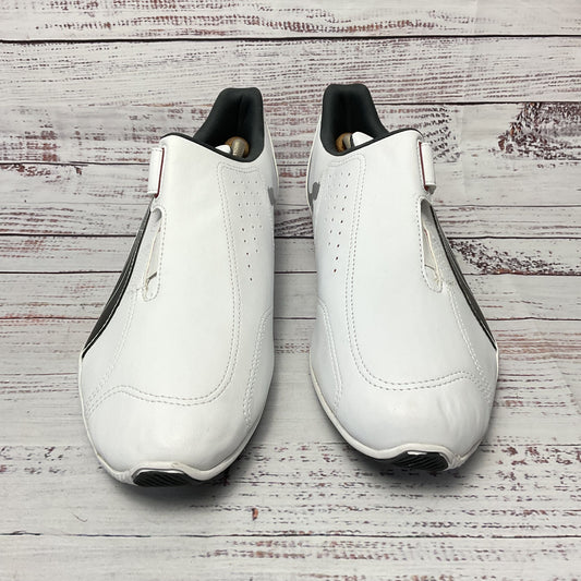 Puma Redon Move White Black Red Slip On Athletic Shoe Men 13