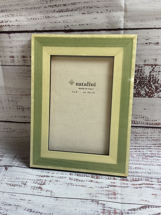Natalini Green Picture Frame 4 X 6"