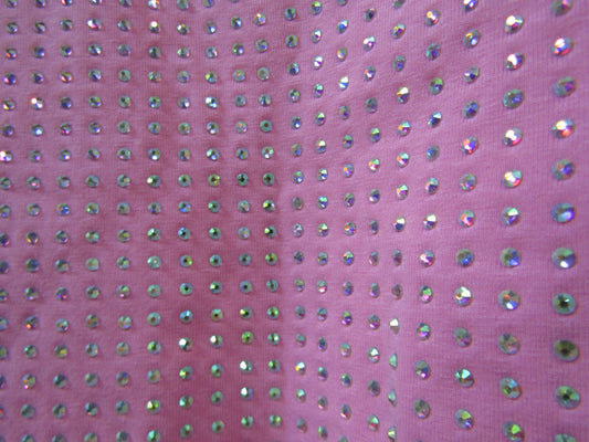 Lola + The Boys Taylor Girl's Pink Embellished Crop Top T-Shirt Size 8