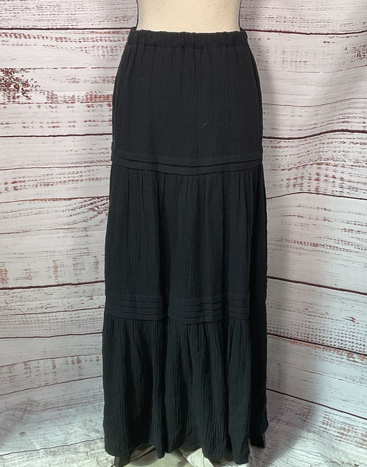 Charlie Holiday Willow Tiered Skirt Black 4