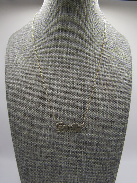 Sterling Silver Stella Pendant Necklace
