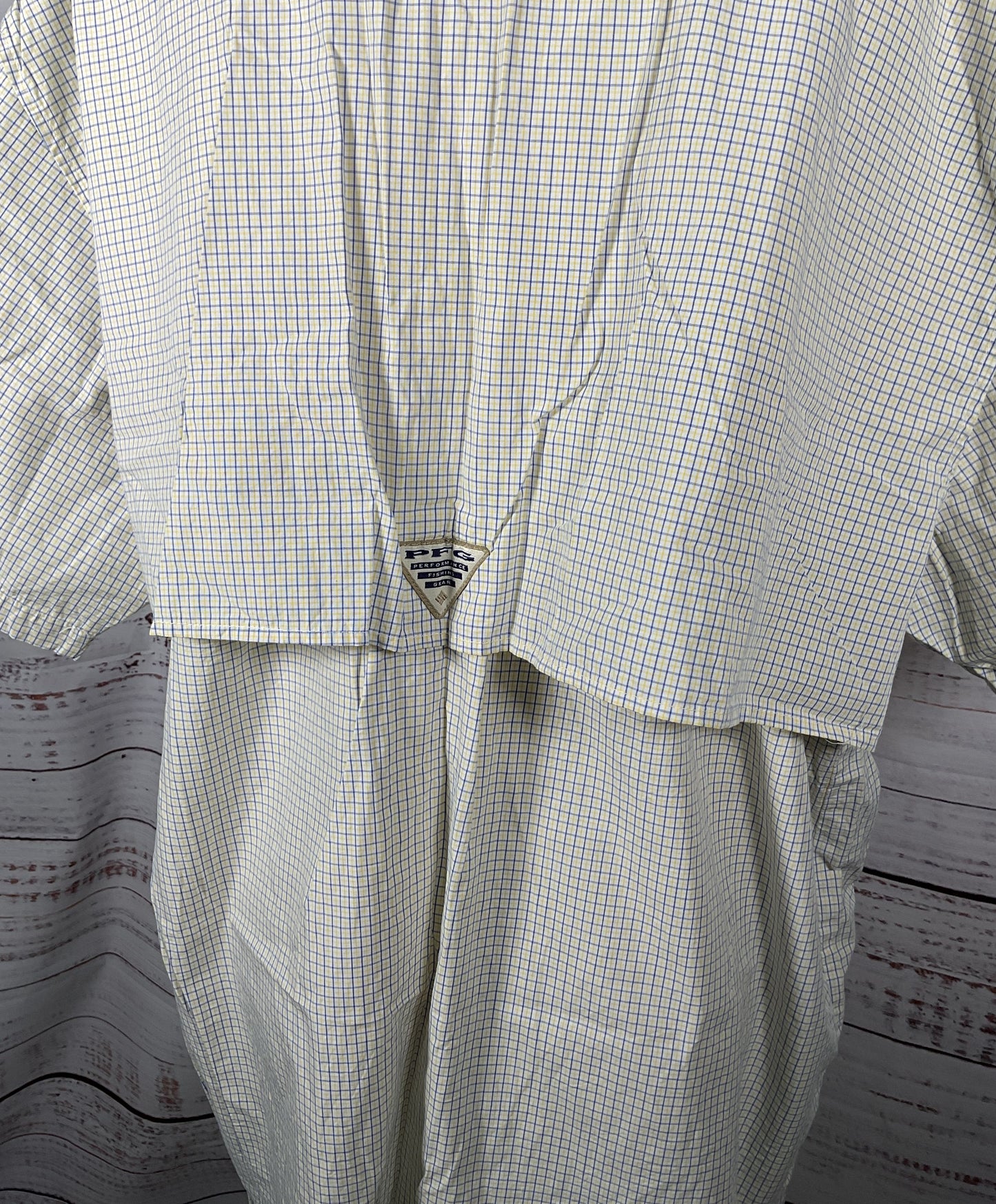 Columbia PFG Bonehead Omni-Shade Vented Fishing Shirt Cream XL