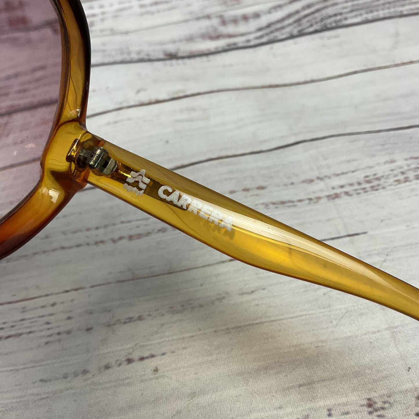 Carrera Optyl 1112-30 Yellow Amber Colored Glasses Frames Only*