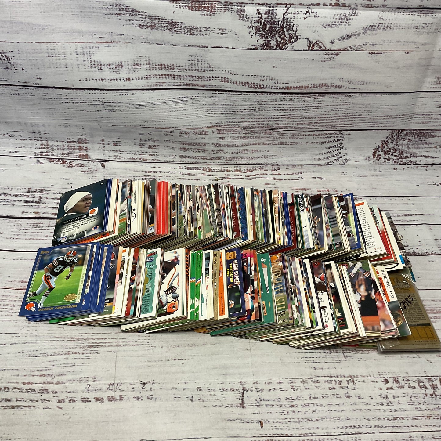 Vintage 1990s Football NFL Sports Trading Cards ~600