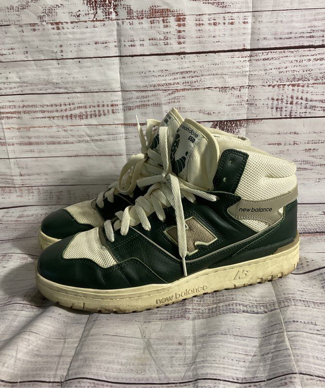 New Balance 650R x Aime Leon Dore ALD Botanical Green & Cream Size 12