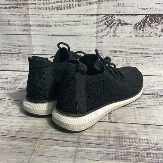 Eileen Fisher Renew Knit Black Athletic Sneaker Women's Size 5.5
