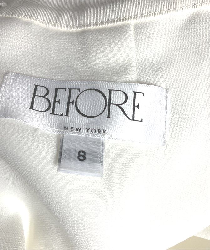 Before By Sarah Seven Ursula Two Piece Dress Set White 8