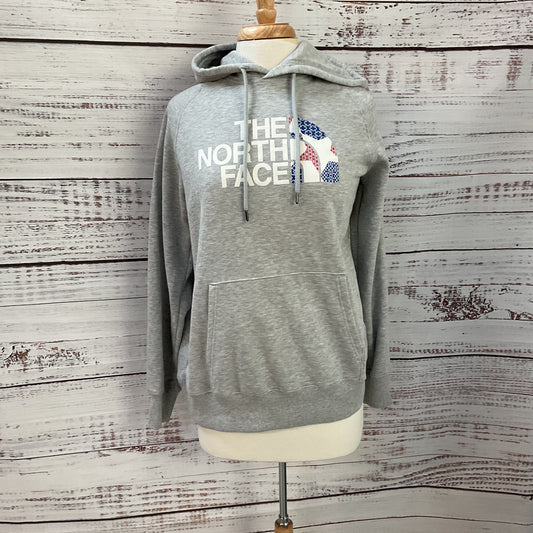 The North Face Grey Pullover Hoodie Jacket - Size M