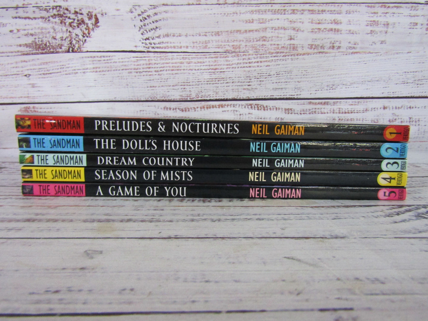 Neil Gaiman The Sandman Volume 1 2 3 4 5